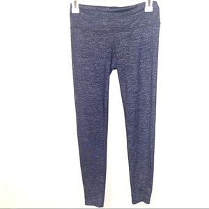 Athleta space charcoal grey midrise athletic 7/8 length leggings size XS